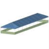 20x90 Standard Hip End Valance with Bally rail 20x90 Standard Hip End Valance with Bally rail