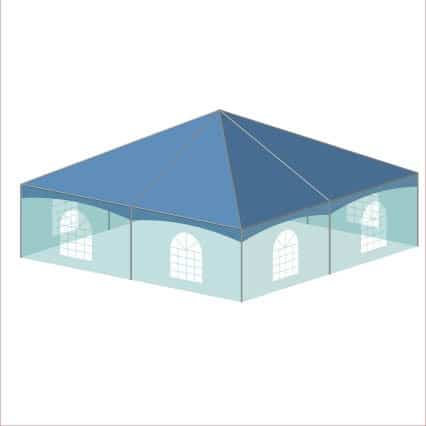 30x30 Standard HIp End Tension Valance Sidewall 3D 30x30 Standard HIp End Tension Valance Sidewall 3D