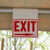 Tent-Hanging-Sign-Exit-Right-400x400 - C Tent Hanging Sign EXIT Right