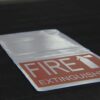 Tent Hanging Sign Fire Extinguisher Full Front 1 Tent Hanging Sign - Fire Extinguisher