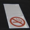 Tent Hanging Sign No Smoking Full Front Tent Hanging Sign No Smoking Full Front