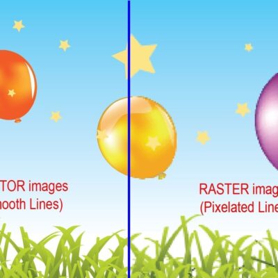 Vector VS Raster Images 2 Vector VS Raster Images