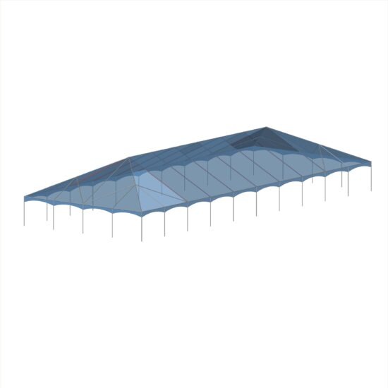 40x100 Quick Track Keder Frame Tent