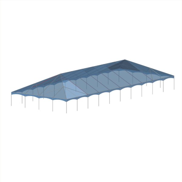 40x100 3D Keder Frame Tent 40x100 Quick Track Keder Frame Tent