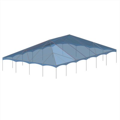 40x60 3D Keder Frame Tent 40x60 Quick Track Keder Frame Tent