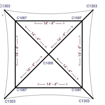Aspire 15x15-20x20 Tent