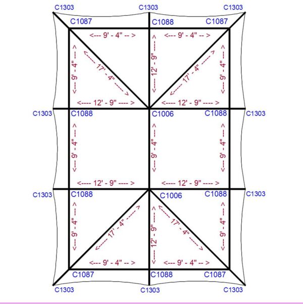 Aspire 20x30-24x34 Top Side Aspire 20x20-24x34 Tent