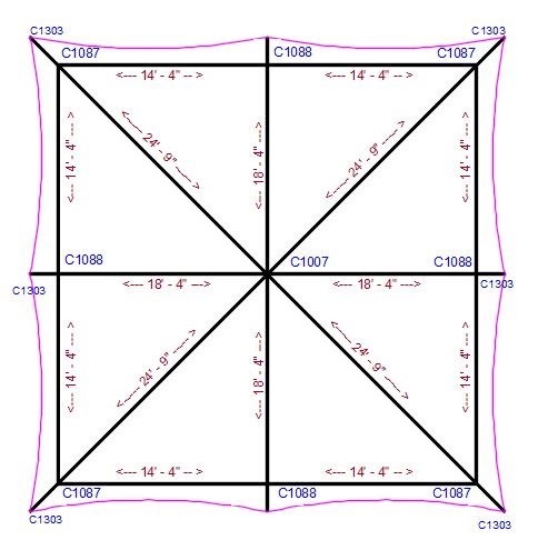 Aspire 30x30-34x34 Tent