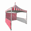 Quick Peak Carnival Tent 10x10 Quick Peak Carnival Tent 10x10