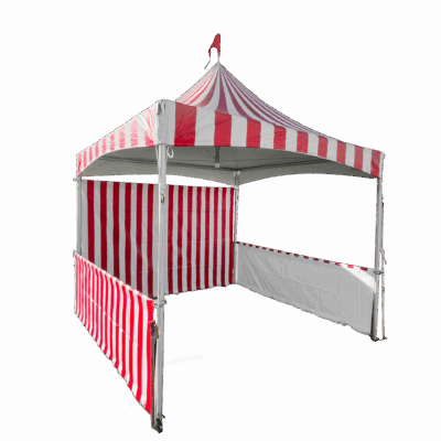 Quick Peak Carnival Tent 10x10 Quick Peak Carnival Tent 10x10