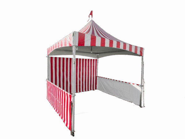 Quick Peak Carnival Tent 10x10 Quick Peak Carnival Tent 10x10