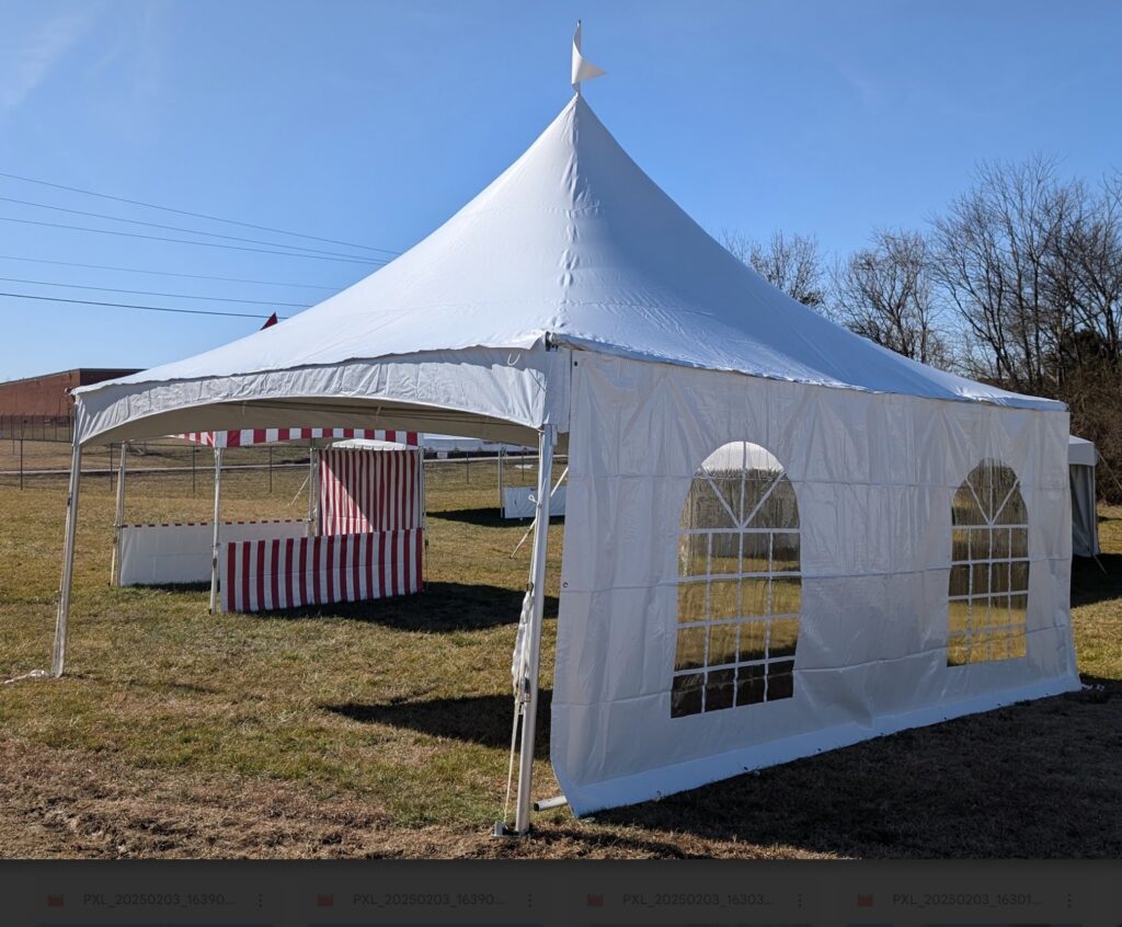20x20 Summit Series High Peak Tent (shp20x20) – Central Tent