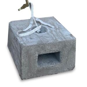 300 lbs concrete blocks