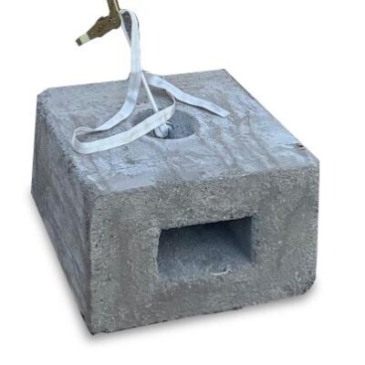 300 lbs concrete blocks