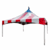 QP 20x20 Flag Style 20x20 Complete Patriotic QuickPeak Flag Style Tent