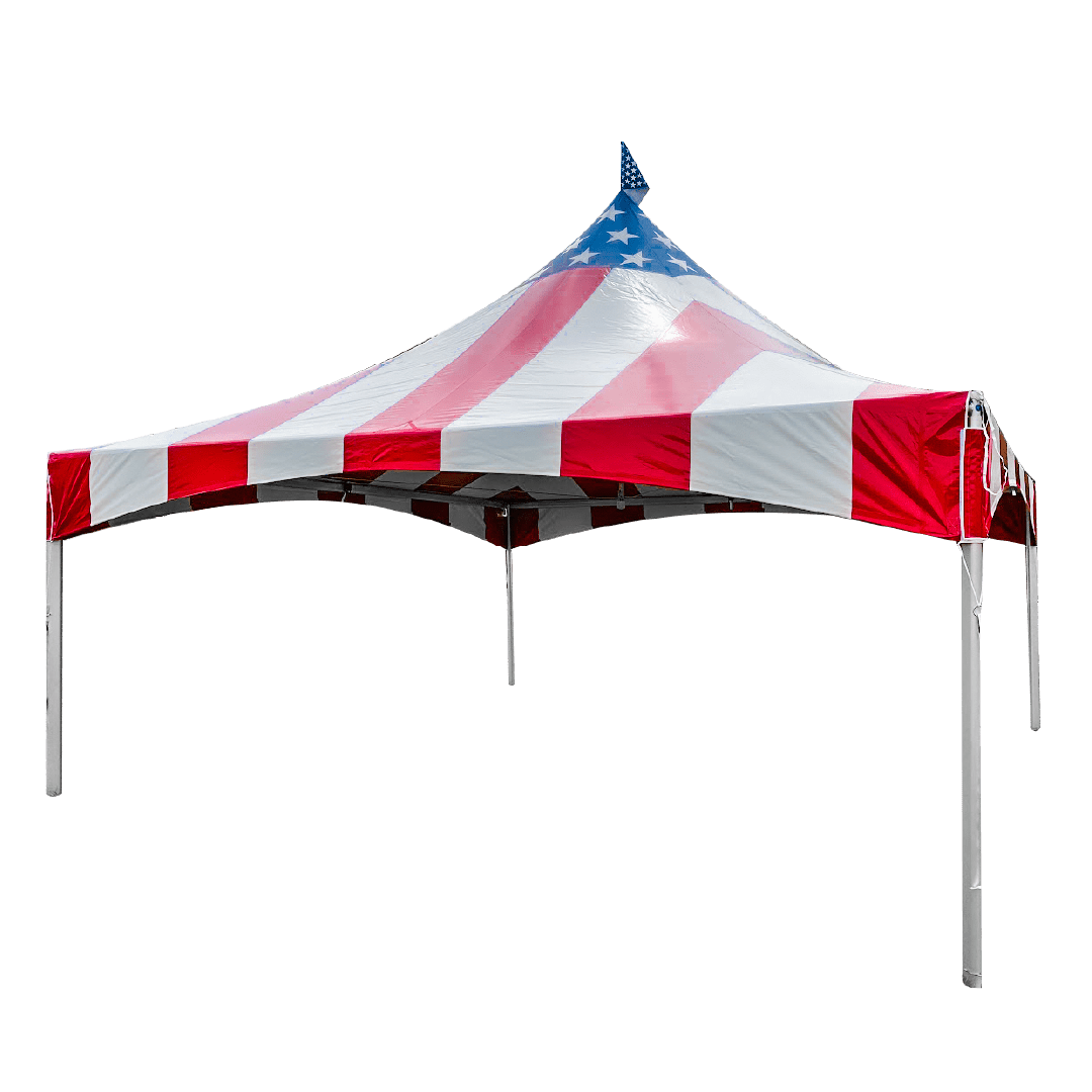 20x20 Complete Patriotic QuickPeak Flag Style