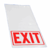 Sign Exit Tent Hang Sign - EXIT