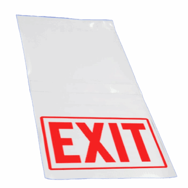 Sign Exit Tent Hang Sign - EXIT