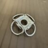 Quick Peak Tent Top Support Ring. Ring only (Part) with four welded D-Ring.   (Flower ring)