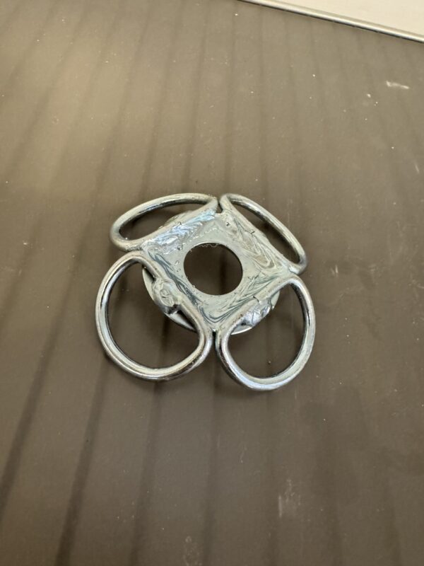 Quick Peak Tent Top Support Ring. Ring only (Part) with four welded D-Ring. (Flower ring) Quick Peak Tent Top Support Ring. Ring only (Part) with four welded D-Ring. (Flower ring)