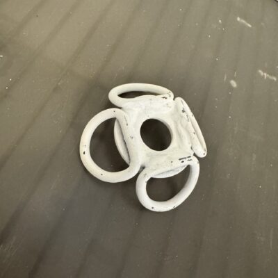 Quick Peak Tent Top Support Ring. Ring only (Part) with four welded D-Ring.   (Flower ring)