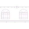 SW8x40-W Window Sidewall 8x40