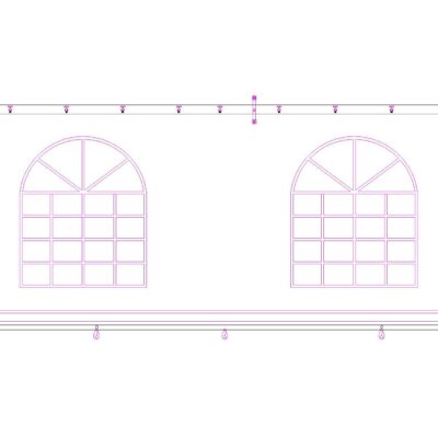 SW8x40-W Window Sidewall 8x40